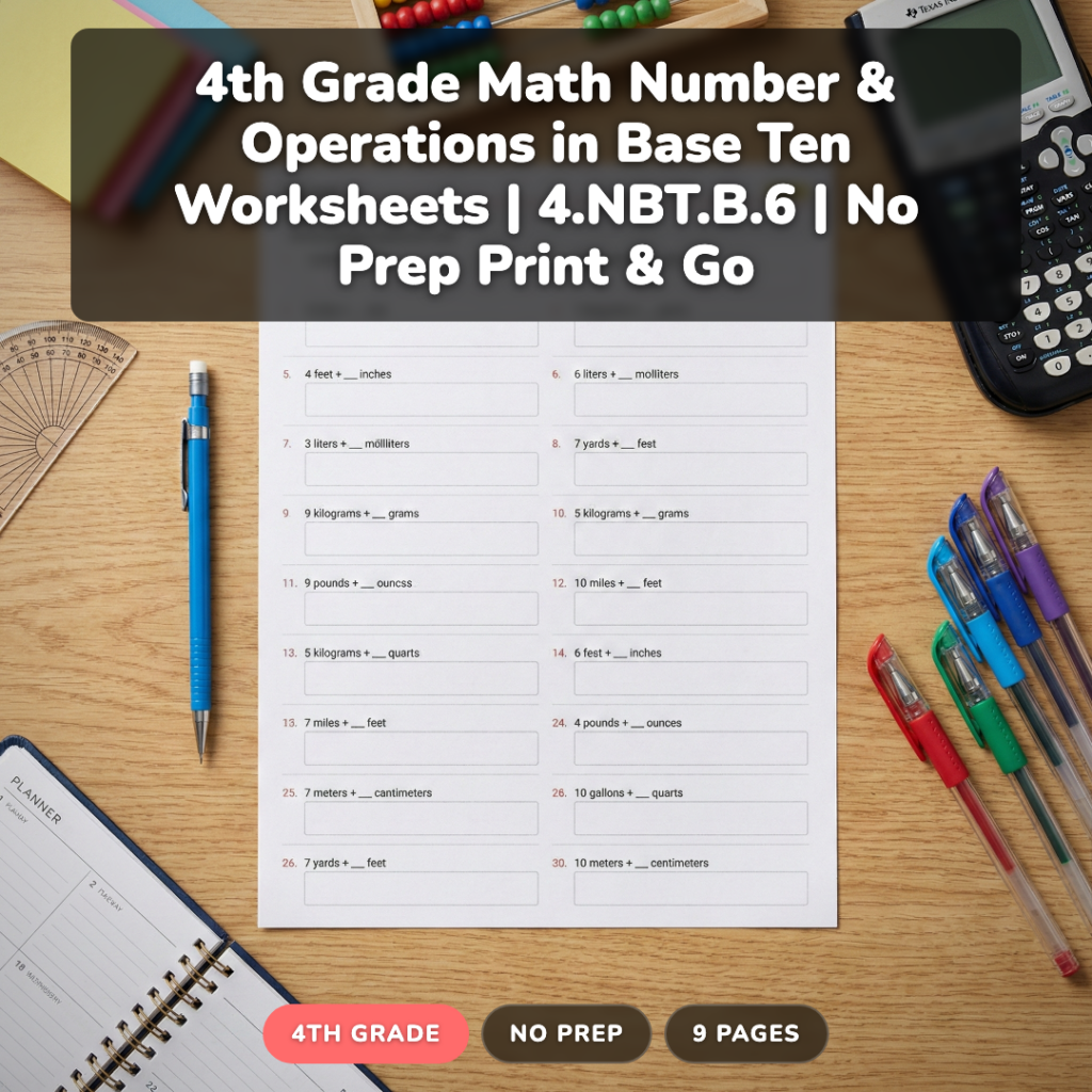 How to Teach 4th Grade Division: 5 Strategies That Work