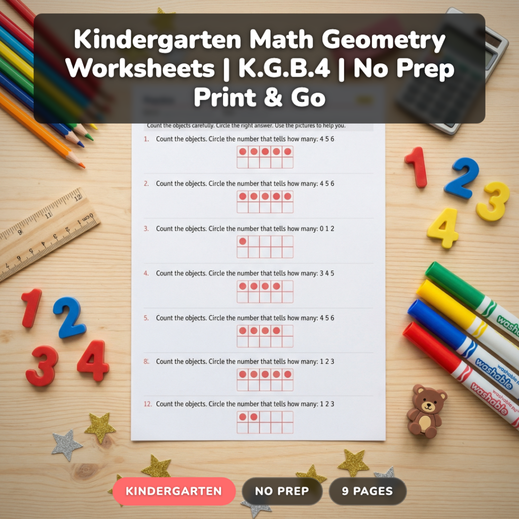 How to Teach Geometry in Kindergarten: 5 Strategies That Work