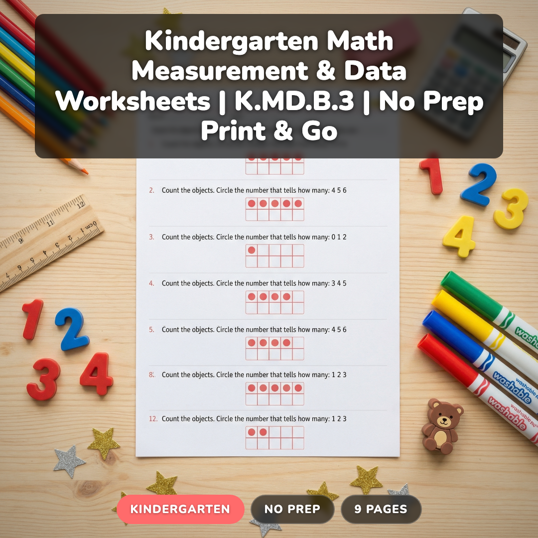 How to Teach Sorting & Counting in Kindergarten: 5 Strategies That Work