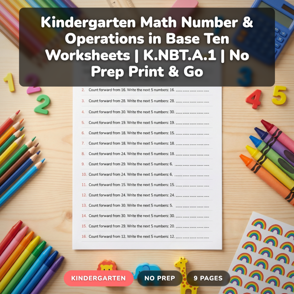 How to Teach Teen Numbers in Kindergarten: 5 Strategies That Work