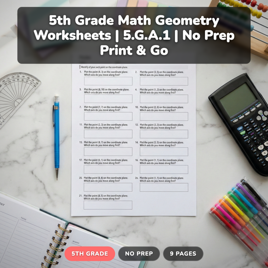 How to Teach Coordinate Planes in 5th Grade: 5 Strategies That Work