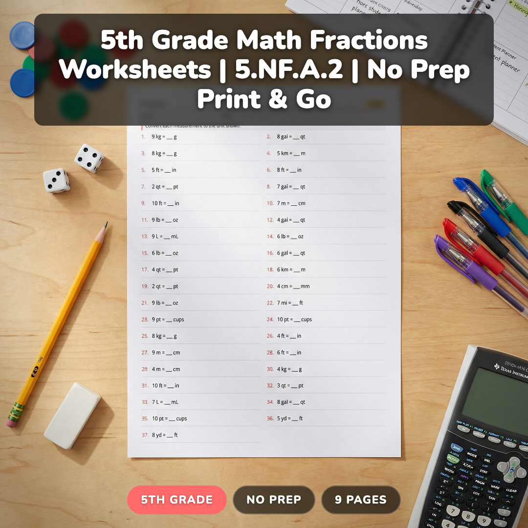 How to Teach Adding & Subtracting Fractions in 5th Grade
