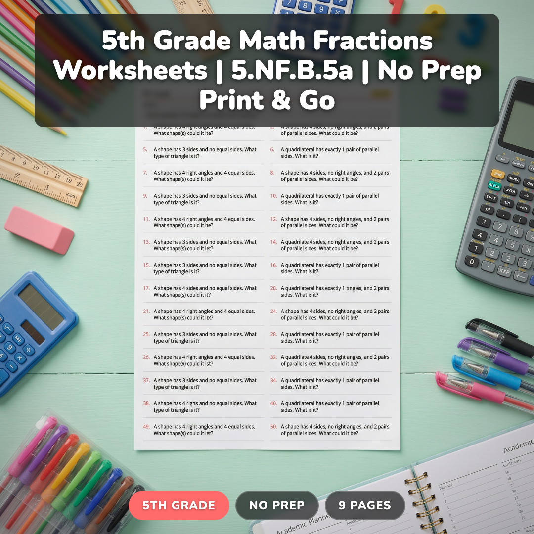 How to Teach 5th Grade Fraction Comparison: 4 Strategies That Work