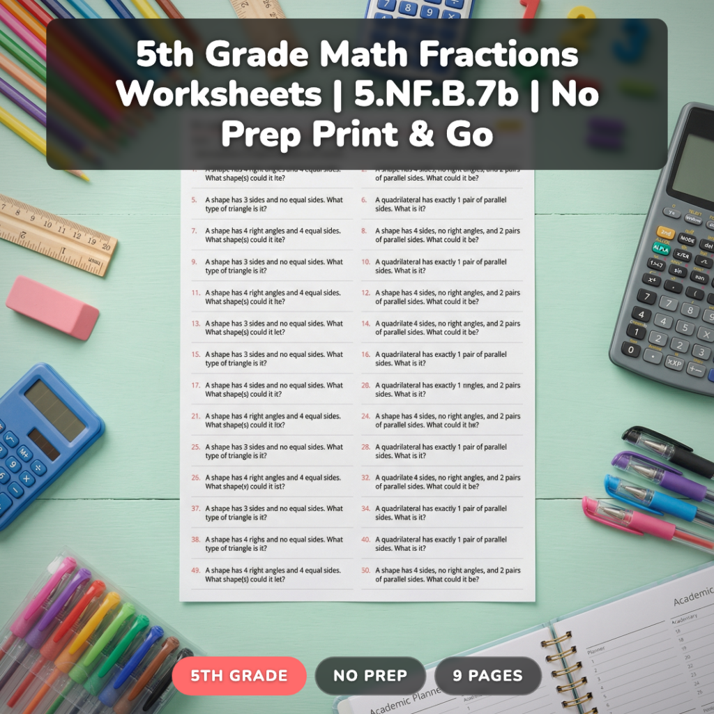 How to Teach Division of Whole Numbers by Unit Fractions: 5 Strategies That Work (+ Free Practice)