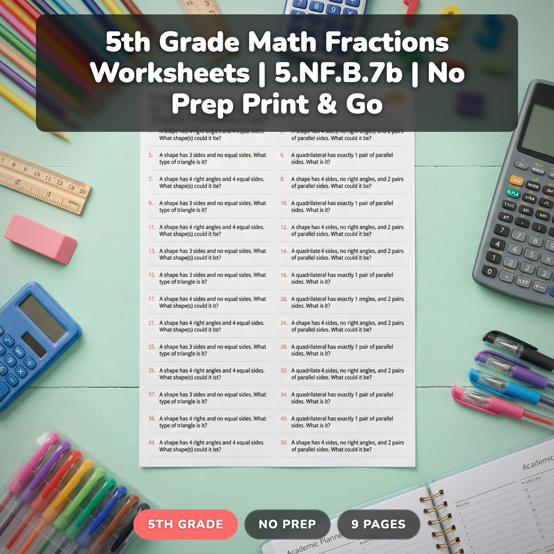 How to Teach Division of Whole Numbers by Unit Fractions: 5 Strategies That Work (+ Free Practice)