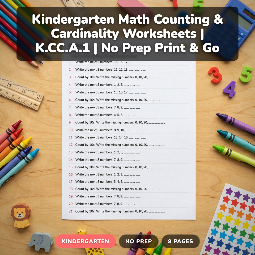 How to Teach Counting to 100 in Kindergarten: 5 Strategies