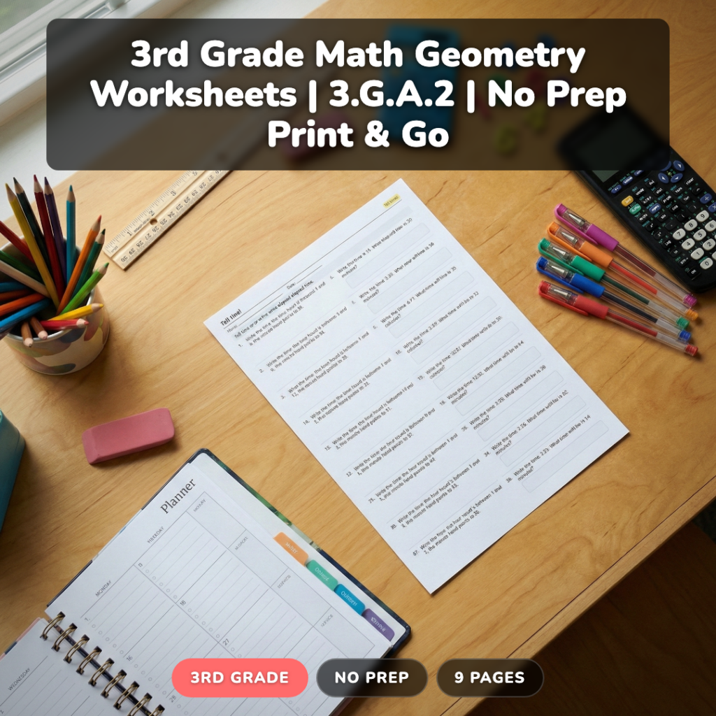 How to Teach 3rd Grade Geometry: 5 Strategies That Work