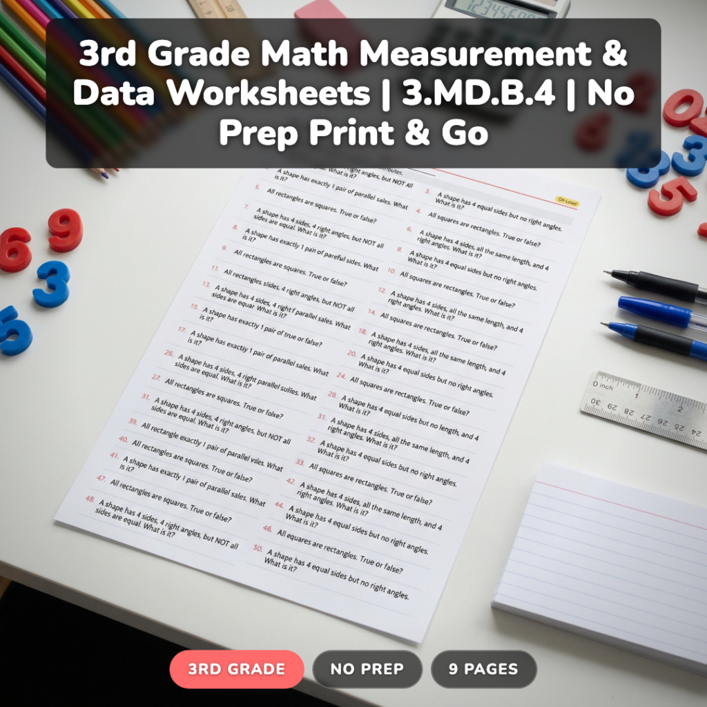 How to Teach Measurement & Data in 3rd Grade: 5 Strategies