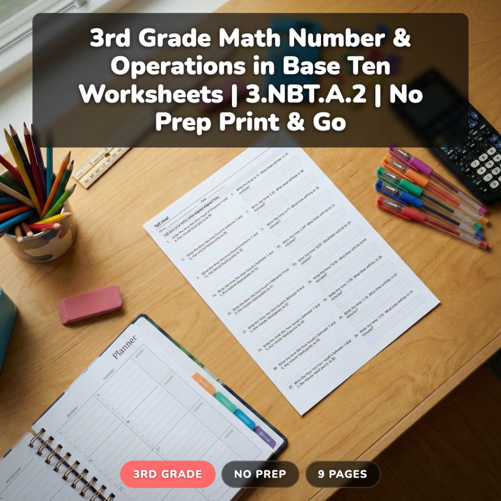 How to Teach 3rd Grade Addition & Subtraction Within 1000: 5 Strategies That Work
