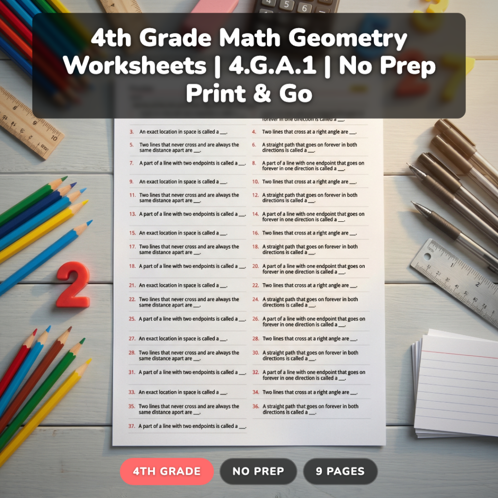 How to Teach 4th Grade Geometry: 5 Strategies That Work